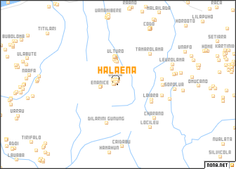 map of Halaena