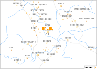 map of Halālī