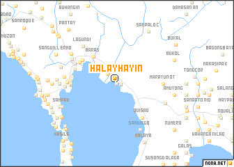 map of Halayhayin