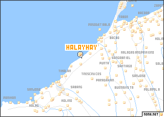 map of Halayhay