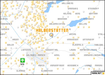 map of Halberstätten