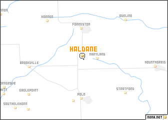 map of Haldane