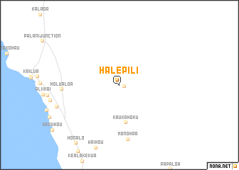 map of Hale Pili