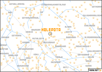 map of Hālepota