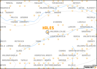 map of Haleş