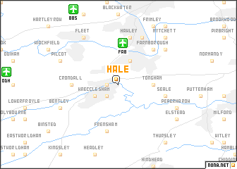 map of Hale