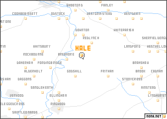 map of Hale