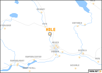 map of Hale