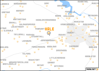 map of Hale