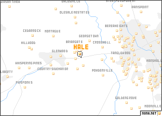 map of Hale