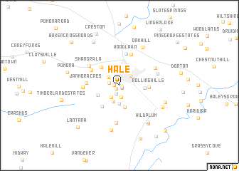 map of Hale