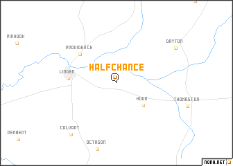 map of Half Chance