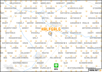 map of Halfgalg