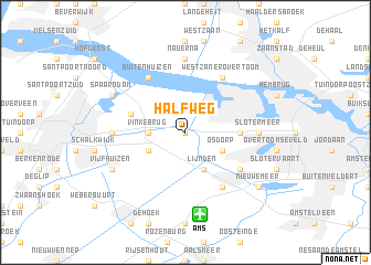 map of Halfweg