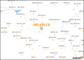map of Halhalca