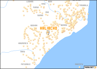 map of Halibcho