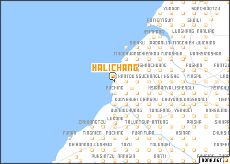 map of Ha-li-ch\