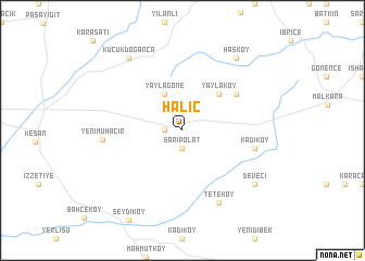 map of Haliç