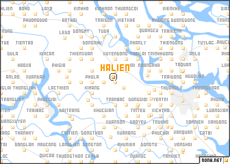 map of Hà Liên