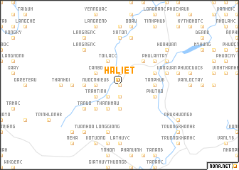 map of Hạ Liệt