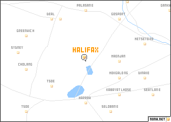 map of Halifax