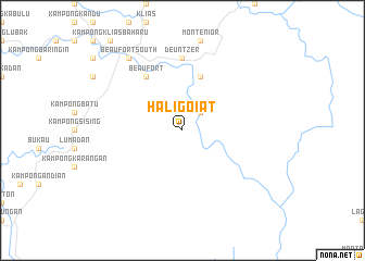 map of Haligoiat