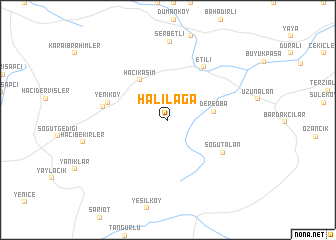 map of Halilağa