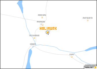 map of Hali Murk