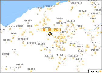 map of Halinurak