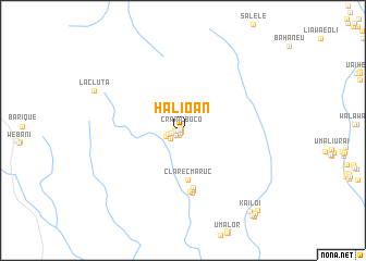 map of Halioan