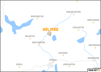 map of Halipao