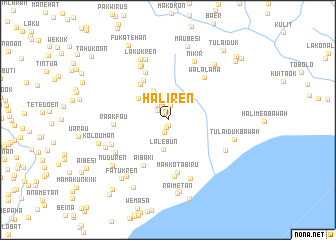 map of Haliren