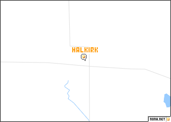 map of Halkirk