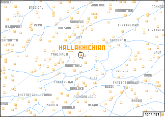 map of Halla Khichiān