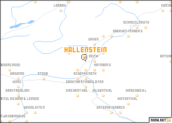 map of Hallenstein