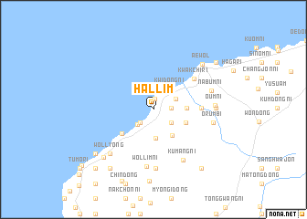 map of Hallim