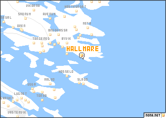 map of Hallmare