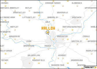 map of Hallow