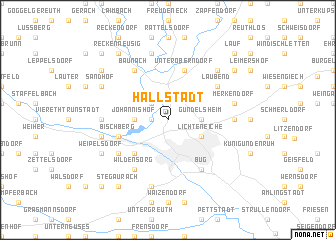 map of Hallstadt