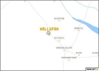 map of Ḩallūfah