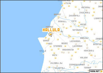 map of (( Hallula ))