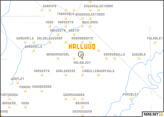 map of Halluuq