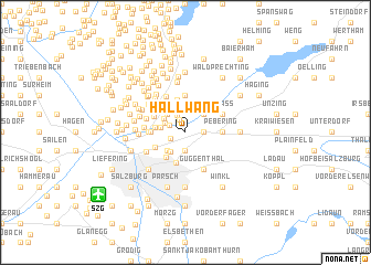 map of Hallwang