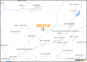 map of Halochi