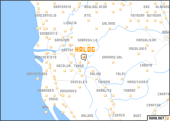 map of Halog