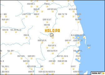 map of Halopa