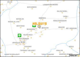 map of Halouiya