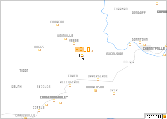 map of Halo