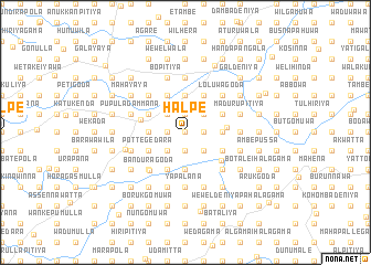 map of Halpe