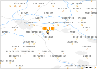 map of Halton